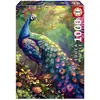 Image de Puzzle 1000 pièces : LE JARDIN DU PAON Educa-20262