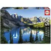 Image de Puzzle 500 pièces : LE LAC D'ALBERTA Educa-20281