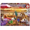 Image de Puzzle 1000 piÃ¨ces : CHIENS JOUANT SUR LA PLAGE