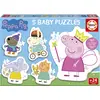 Image de 5 Baby Puzzles : Peppa Pig 3 Educa-20318
