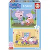 Image de Puzzles 2x48 pièces : Peppa Pig Educa-20327