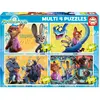 Image de Puzzles 4 en 1 de 50 à 150 pièces : ZOOTOPIA 2 Educa-20464
