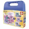 Image de Malette puzzle 4 en 1 de 12 Ã  25 piÃ¨ces :  Stitch
