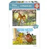 Image de Puzzle 2x100 pièces : CLASSIQUES DISNEY Educa-20491