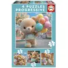 Image de Puzzles 12-16-20-25 pièces : Oursons au Parc Educa-20500