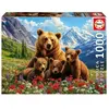Image de Puzzle 1000 piÃ¨ces : Ours grizzlys au Canada