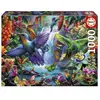 Image de Puzzle 1000 piÃ¨ces : Colibris Tropicaux