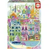 Image de Puzzle 1000 pièces : Barcelone - Car Pintos Educa-20557