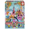Image de Puzzle 1000 piÃ¨ces : Paris - Car Pintos