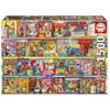 Image de Puzzle 1500 piÃ¨ces : Le Coin des Livrets Kitsch
