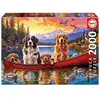 Image de Puzzle 2000 piÃ¨ces : Dimanche avec les Enfants