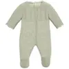 Image de Pyjama en tricot vert pour poupées de 40cm Miniland-8231607