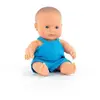 Image de ML Poupées: POUPÉE BÉBÉ GARCON EUROPEEN HABILLÉES 21cm Miniland-8233000
