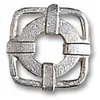 Image de Accessoire pour maquette de bateau en bois : Bouée de sauvetage 15 x 15 mm Artesania-8749