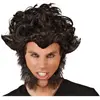 Image de Perruque Brune Décoiffée Loup-Garou - Halloween 29624