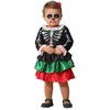 Image de Déguisement Squelette Mexicain - Bébé fille 65781