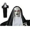 Image de Décoration d'halloween bonne soeur BigBuy Home Blanc TU S1132628