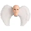 Image de Paire d'Ailes à Plumes Blanches - 65 x 50 cm 109297-BLAN