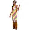 Image de Déguisement Hippie Arc en Ciel - Femme 706933-TML