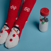 Image de Bouteille sensorielle Noël Bonhomme de neige