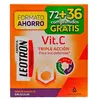 Image de Leotron Vitamine C 72+36 Comprimés effervescents