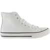Image de Baskets montantes en similicuir femme Victoria Tribu Blanc 37 1065175-20