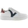 Image de Baskets effet cuir contraste femme Victoria Madrid Bleu 37 1258201-34