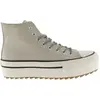 Image de Baskets montantes femme double faux cuir Victoria Tribu Sierra Beige 38 1061123-80