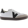 Image de Baskets Victoria Berlin Ciclista Efecto Piel & Piezas Serraje & Logo Glitter Blanc 37 1126186-20