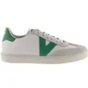 Image de Baskets effet cuir et croûte de cuir femme Victoria Berlin Ciclista Vert 39 1126184-60