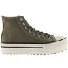 Image de Baskets montantes femme double faux cuir Victoria Tribu Sierra Vert 37 1061123-65