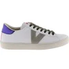 Image de Baskets effet cuir femme Victoria Berlin Violet 35 1126183-90