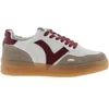 Image de Baskets effet cuir et daim séoul femme Victoria Rouge 36 1257125-40