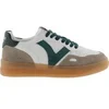 Image de Baskets effet cuir et daim séoul femme Victoria Vert 40 1257125-60