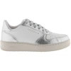 Image de Baskets effet cuir métallique femme Victoria Madrid Argenté 40 1258238-14