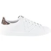 Image de Baskets en cuir et paillettes femme Victoria Marron 36 1125104-82