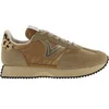 Image de Baskets en nylon métallisé et cuir fendu femme Victoria Cosmos Beige 41 1134111-87