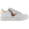 Image de Baskets femme Victoria madrid basket efecto piel & metal Rose 37 1258202-170
