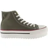 Image de Baskets femme Victoria double toile Tribu Vert 37 1061121-65