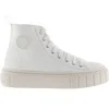Image de Baskets femme Victoria Abril Bottine Toile Blanc 40 1270100-20
