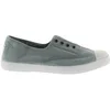 Image de Baskets femme sans lacets Victoria 1915 anglaise toile lavée Vert 35 106623-612