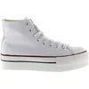Image de Baskets montantes Victoria tribu double toile Blanc 36 1061101-20