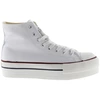Image de Baskets montantes Victoria tribu double toile Blanc 37 1061101-20