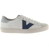 Image de Baskets en cuir Victoria berlin constraste Bleu 39 1126142-36