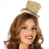 Image de Mini-Chapeau haut de forme femme, OR brillant 13033FG