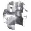 Image de Manchons union à joint conique - fonte galvanisée manchon 340 f/f joint conique galva 1 1/2" (40x49) 1 pièce(s) femelle / femelle 40/49 (1"1/2) mancho