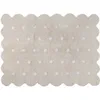 Image de Tapis lavable biscuit beige à pois (120 x 160 cm)