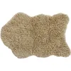 Image de Tapis en laine Woolly Sheep beige (110 x 75 cm)
