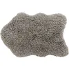 Image de Tapis en laine Woolly Sheep gris (110 x 75 cm)