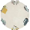 Image de Tapis lavable Wheels (140 cm)